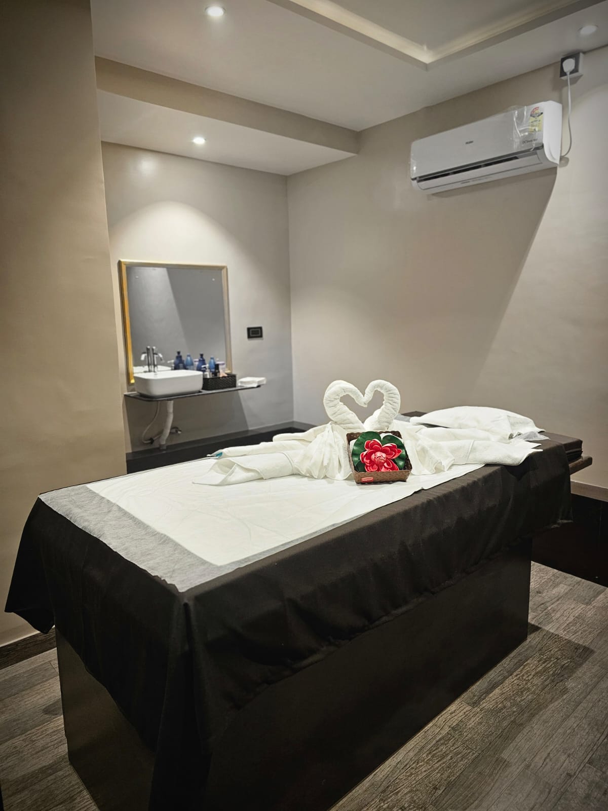 Wellness treatment room